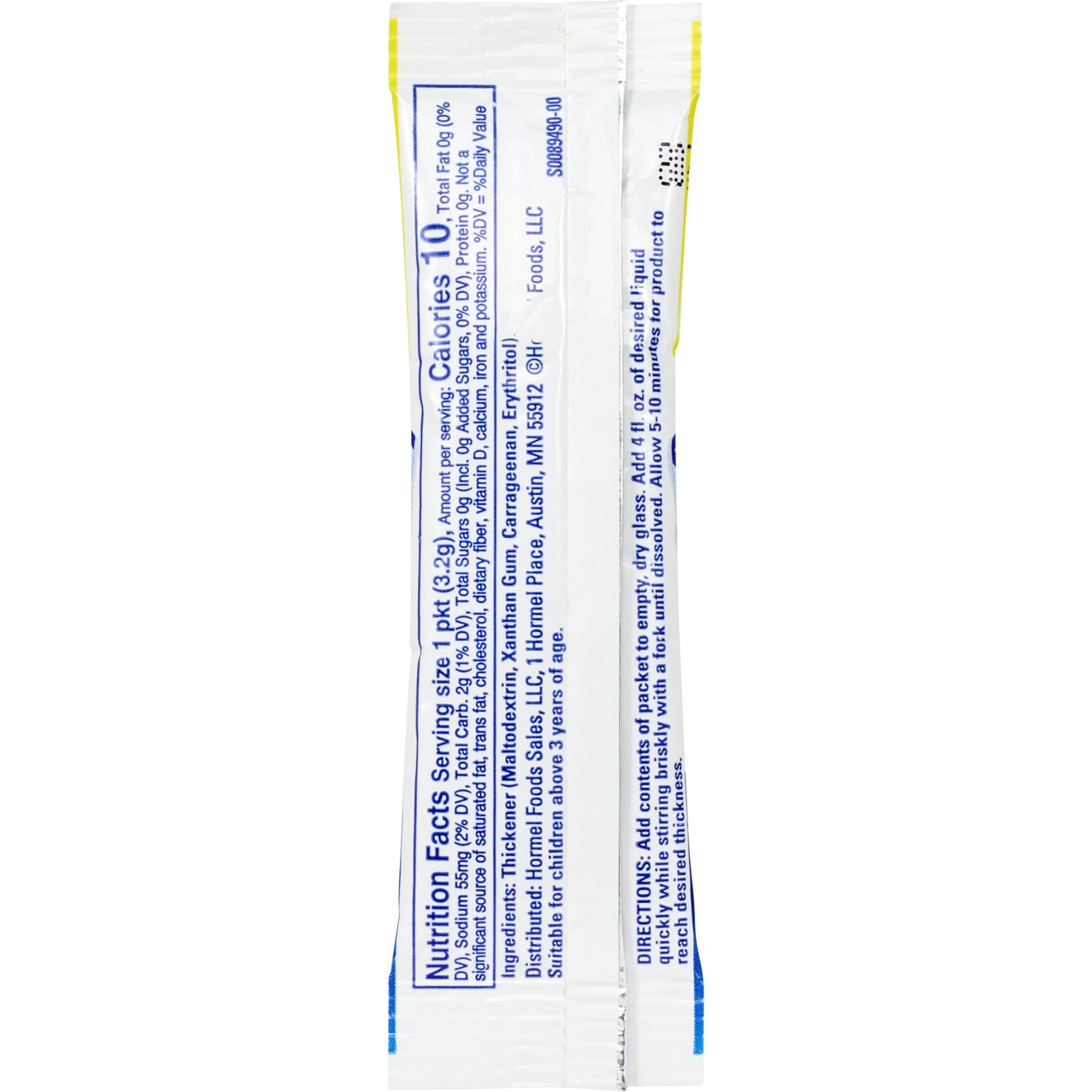 Thick & Easy® Clear Food and Beverage Thickener 72453