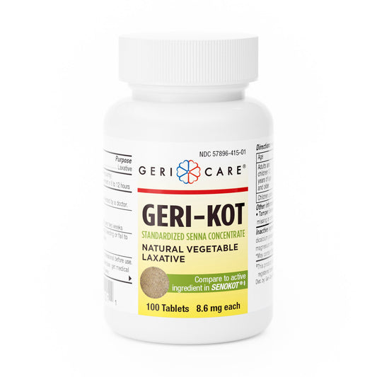 Geri-Care® Geri-Kot Senna Concentrate Natural Vegetable Laxative 451-01-GCP