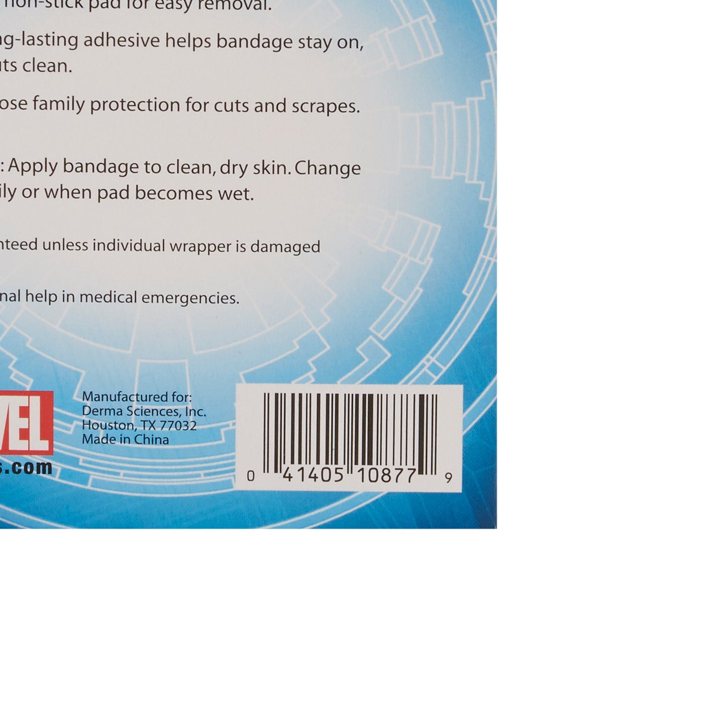 American White Cross Stat Strip Adhesive Strip, 3/4 x 3 Inch, Spider-Man Design 1087737