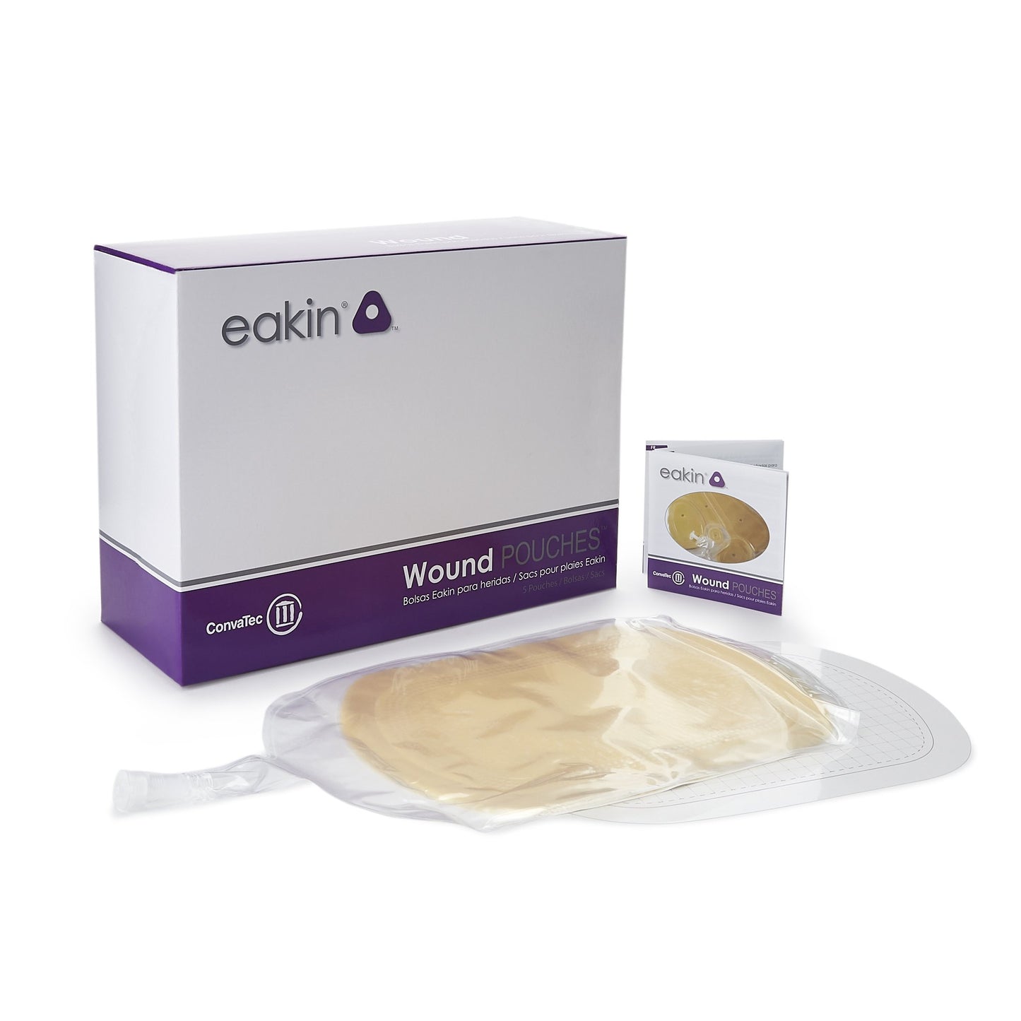 Eakin® Fistula and Wound Drainage Pouch, 243 x 158mm Cutting Area 839265