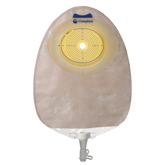 Urostomy Pouch SenSura® One-Piece System 10-3/8 Inch Length, Maxi Flat, Pre-Cut 3/8 to 3 Inch Stoma Drainable - 11809