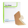 Foam Dressing DermaFoam® 4.9 X 5 Inch Without Border Waterproof Backing Nonadhesive Elbow / Heel Sterile - 00293E