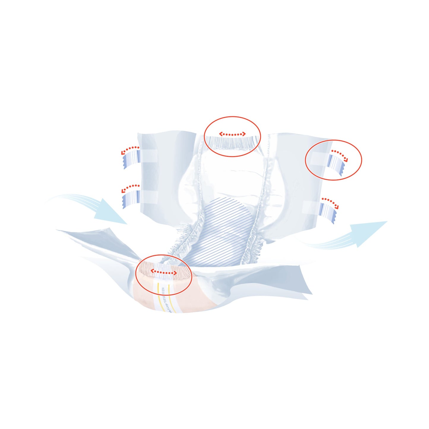 Seni® Super Plus Overnight Heavy Absorbency Incontinence Brief, Extra Large S-XL25-BP1