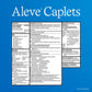 Aleve® Naproxen Sodium Caplets 00280600010