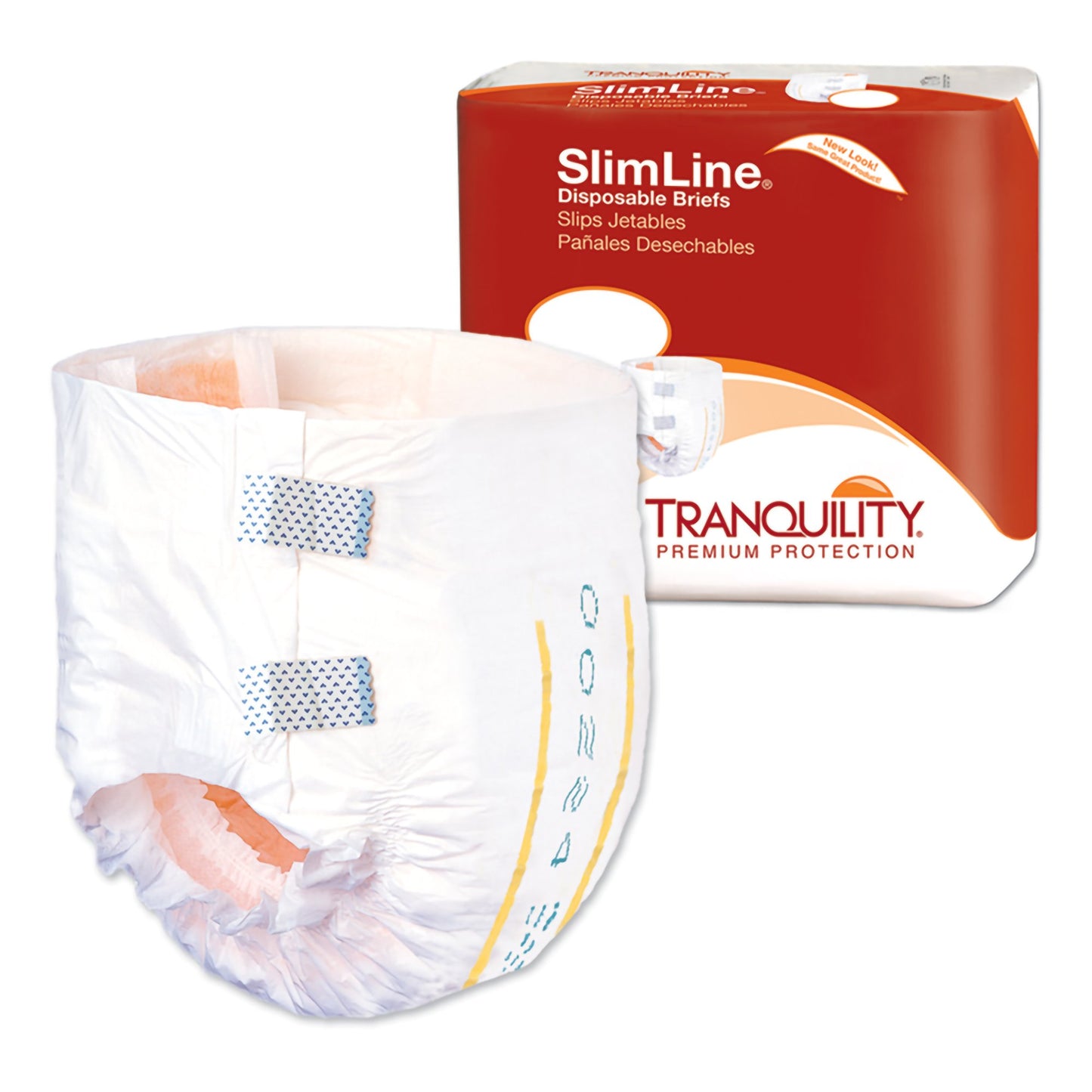 Tranquility® SlimLine® Heavy Protection Incontinence Brief, Small 2120