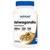 Dietary Supplement nutricost® Ashwagandha Root 600 mg Strength Capsule 120 Per Bottle NTC147101
