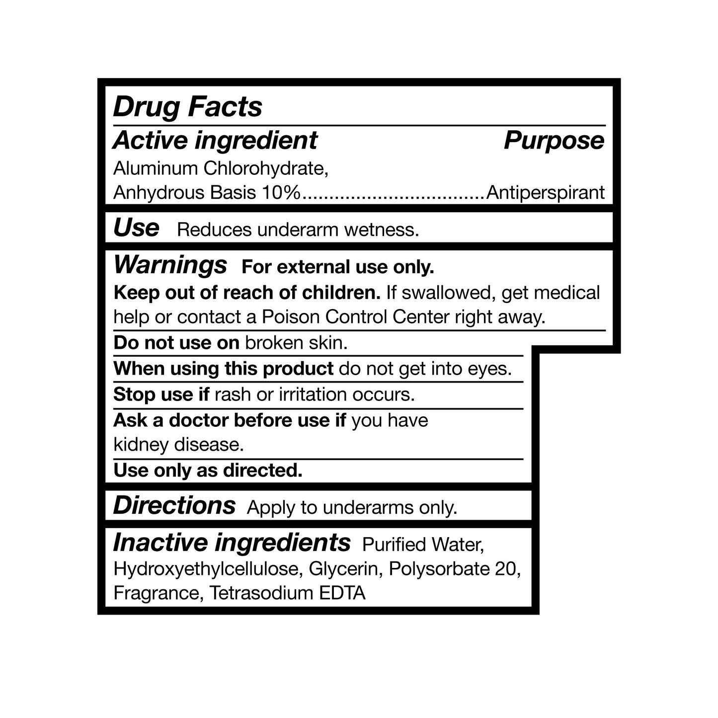 McKesson Antiperspirant / Deodorant, Fresh Scent, 1.5 oz Roll-On 23-DR15