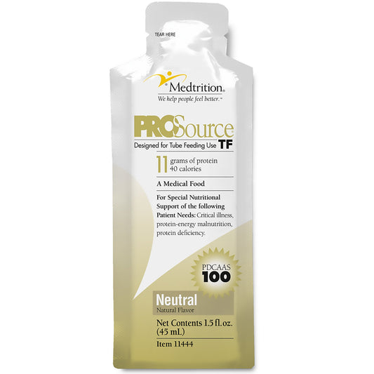 Tube Feeding Formula ProSource® TF Unflavored Liquid 45 mL Pouch - 11444