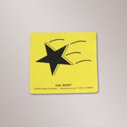 Magnetic Sign Alert Posey® Falling Star Symbol 6233Y
