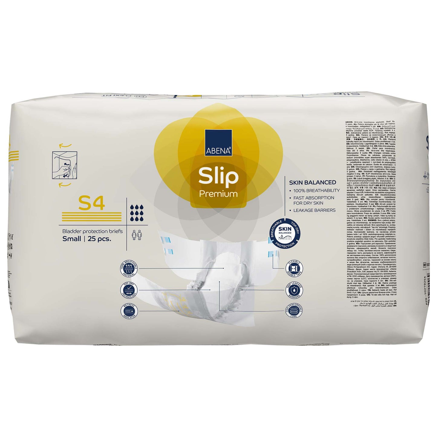 Abena® Slip Premium S4 Incontinence Brief, Small 1000021282