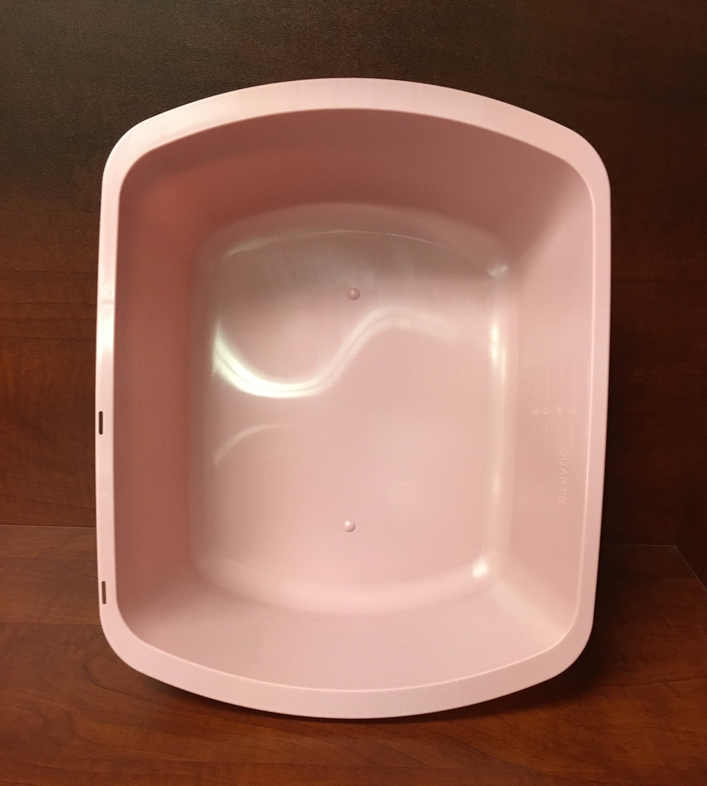 GMAX Industries Wash Basin, Rectangular, 6 Quart, Rose GP41004, Case of 50