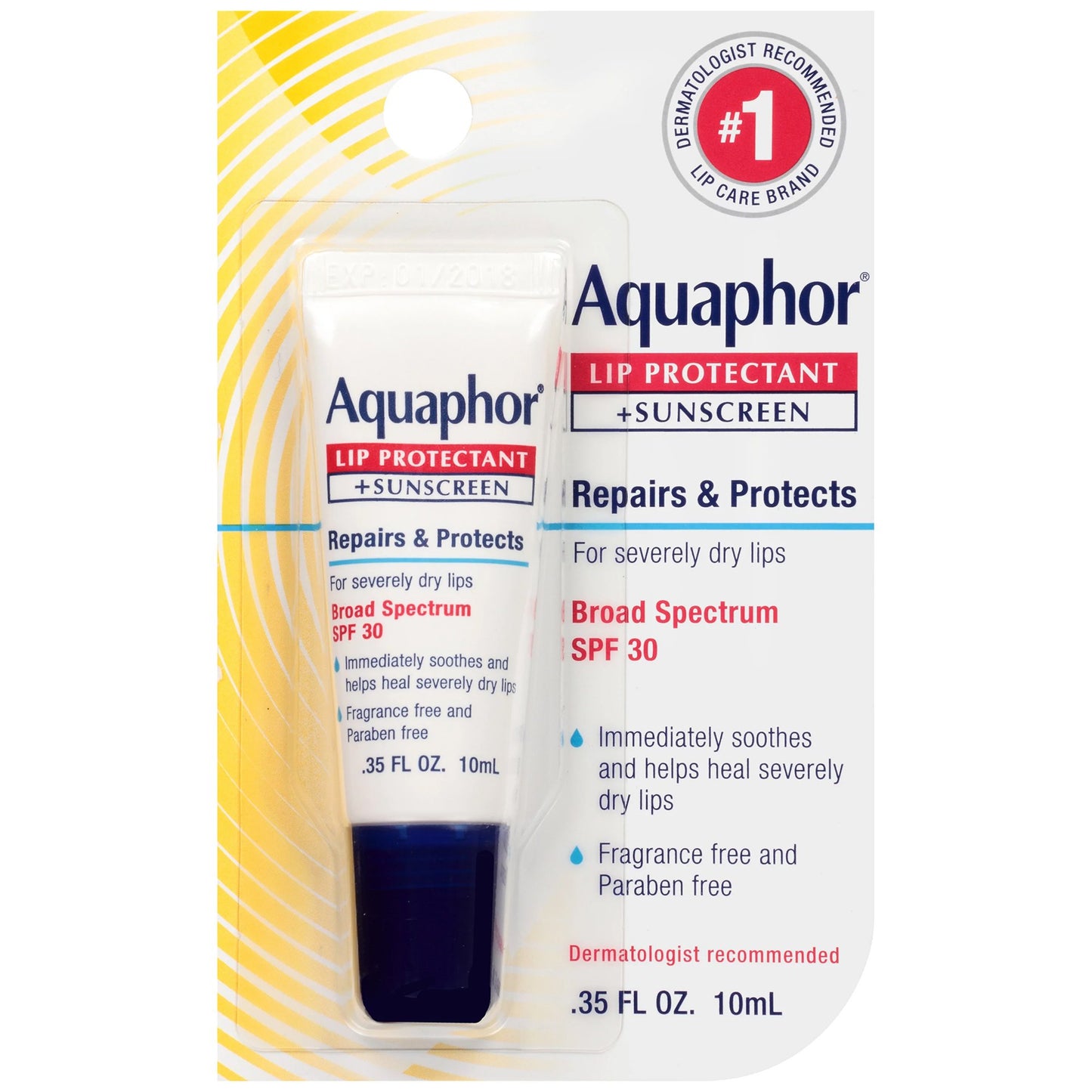 Aquaphor® Lip Protectant + SPF 30 07214001011