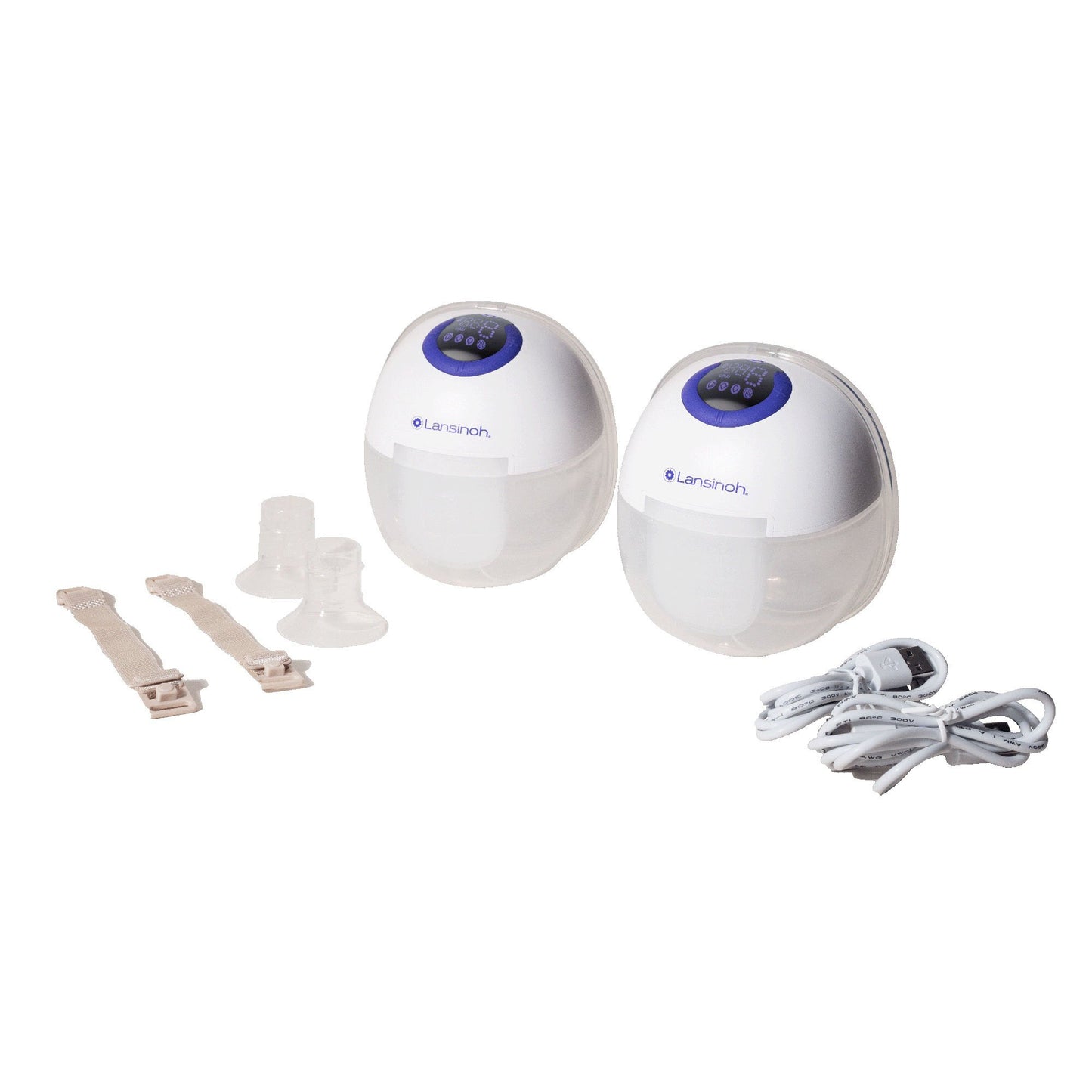 Hands Free Double Electric Breast Pump Lansinoh® DiscreetDuo™ 53751