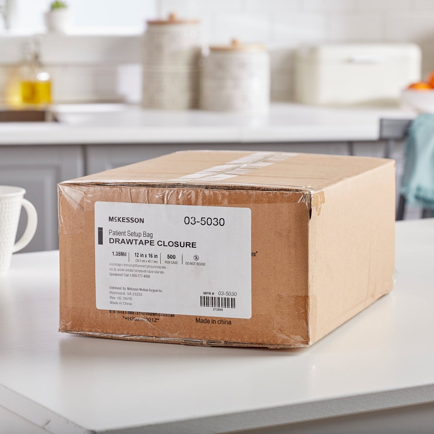 McKesson PULL-TITE™ Patient Set-Up Bag 03-5030