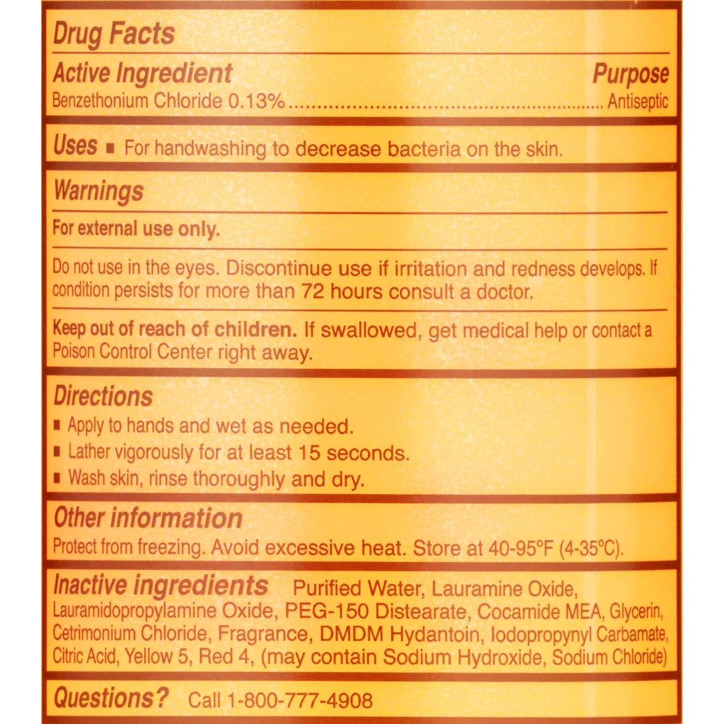 McKesson Clean Scent Antibacterial Soap, 18-ounce bottle 53-28067-18