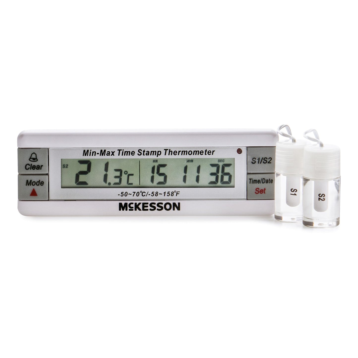 McKesson Refrigerator / Freezer Thermometer, -58° to +158° F (-50° to +70°C) MCK8100MATB