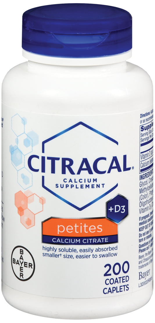 Citracal® Petites Vitamin D / Calcium Joint Health Supplement 01650053503