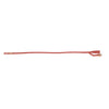 Foley Catheter Bardex® Lubricath® 2-Way Council Tip 5 cc Balloon 16 Fr. Red Rubber - 0196L16