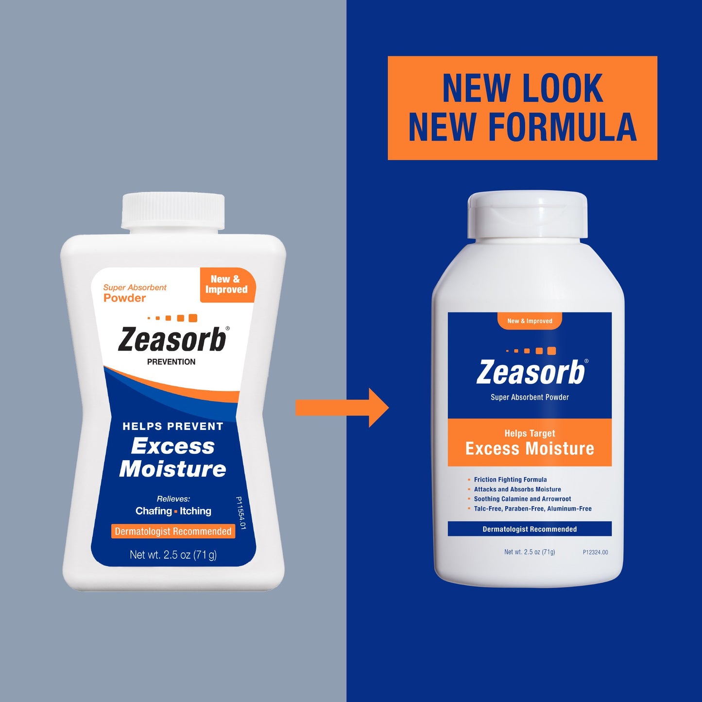 Zeasorb® Super Absorbent Powder, 2.5-ounce shaker bottle 30316023325