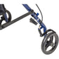 drive™ Steel Rollator with 6 Inch Wheels, Blue R800KD-BL
