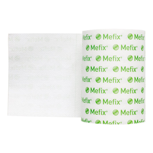 Perforated Dressing Retention Tape with Liner Mefix® White 4 Inch X 11 Yard Nonwoven Spunlace Polyester NonSterile - 311099