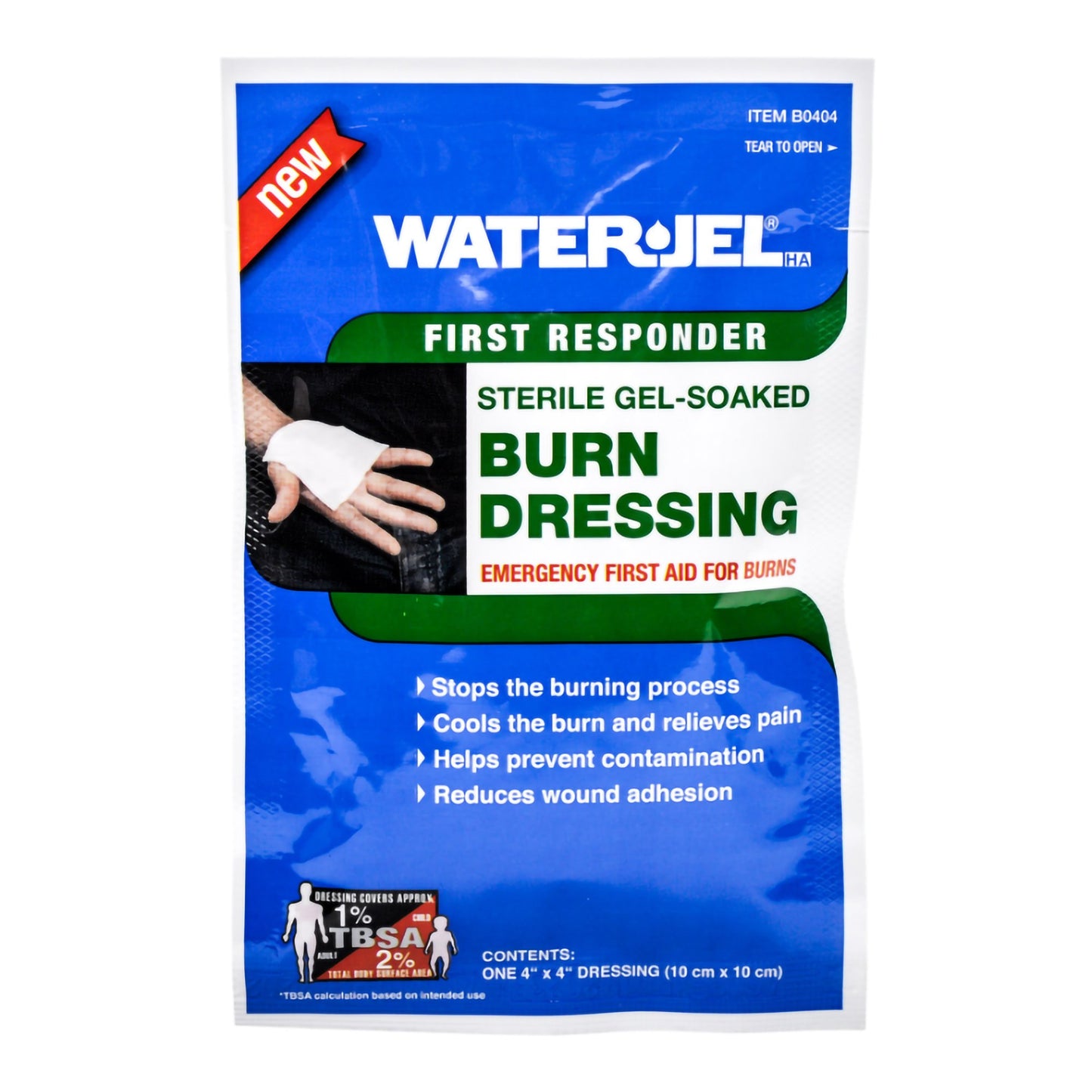 Hydrogel Burn Dressing Burn Stop® Sheet 4 X 4 Inch Sterile BSBD16-100.00.000