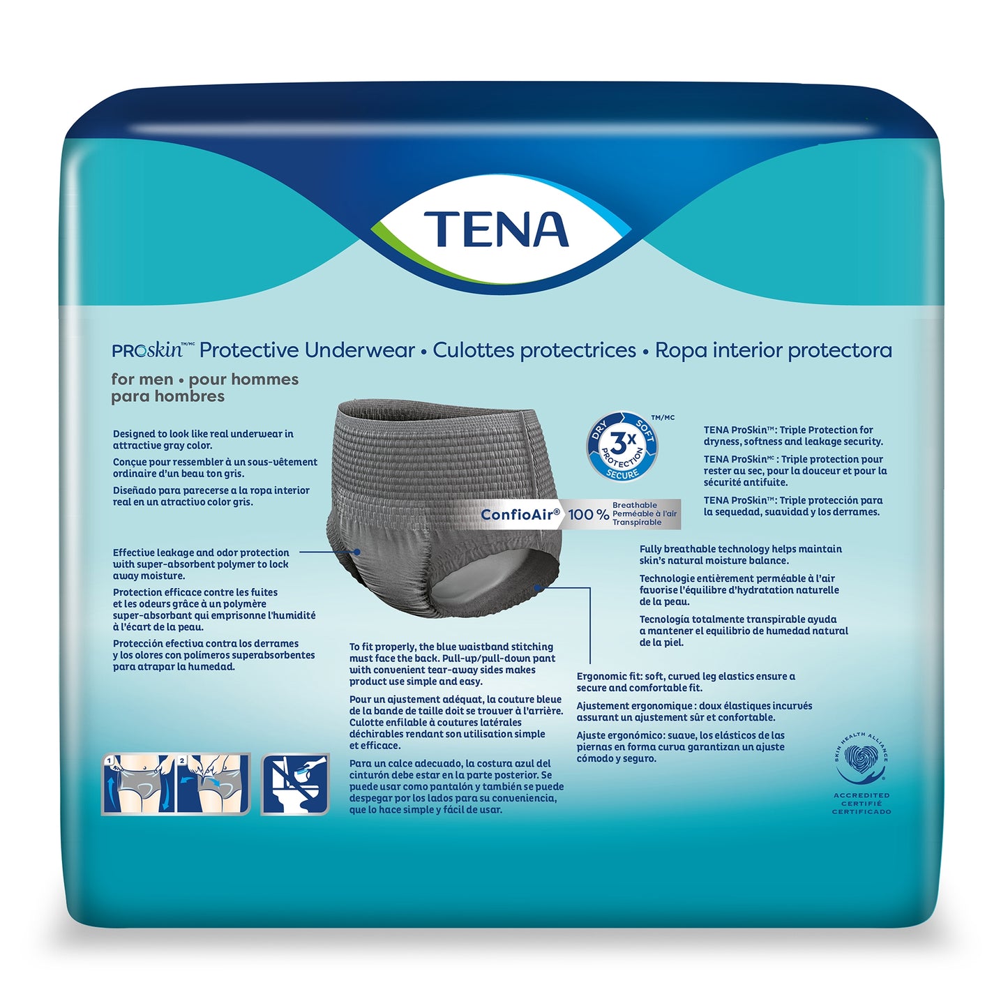 Tena® ProSkin™ Maximum Absorbent Underwear for Men, Large 73530