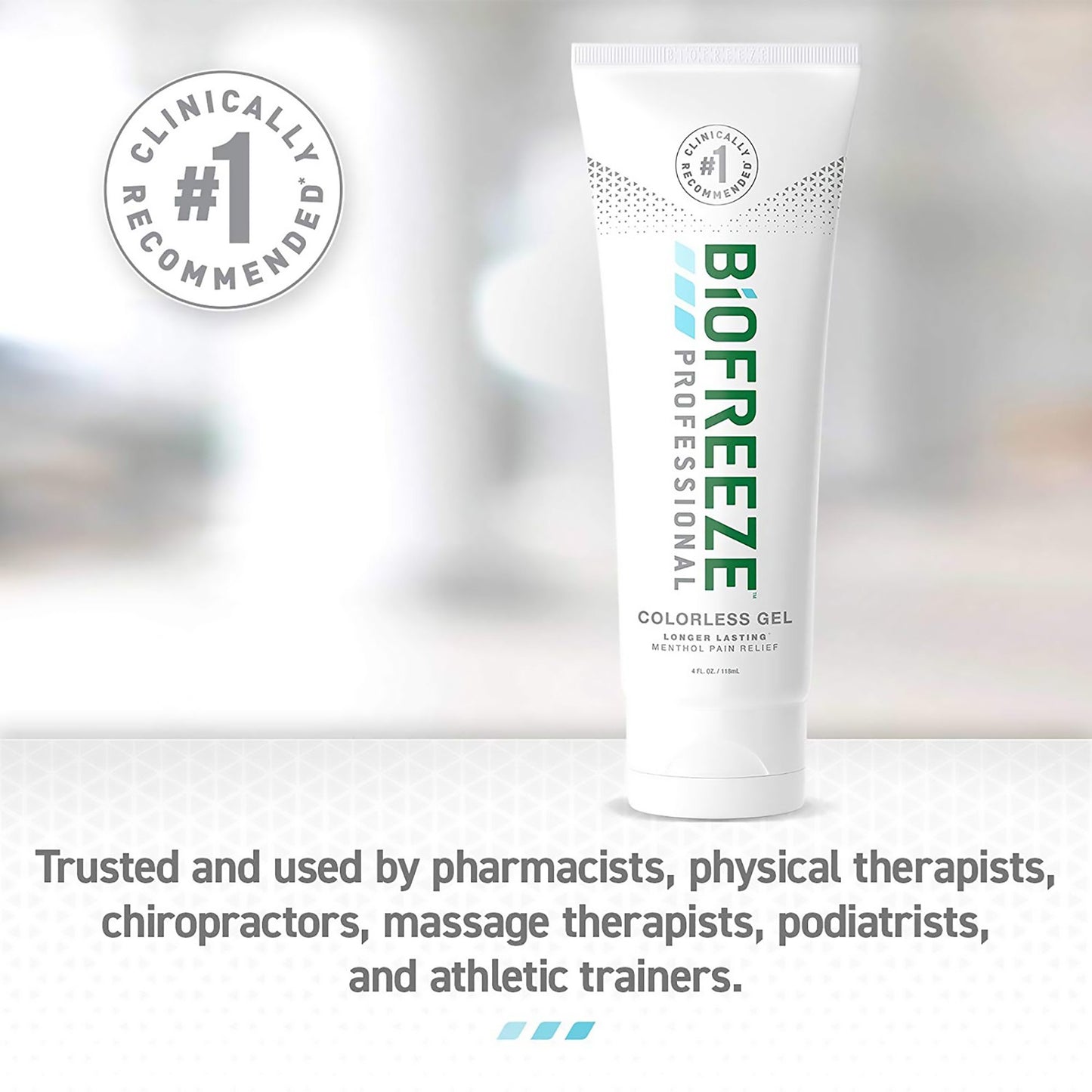 Biofreeze® Professional 5% Menthol Topical Pain Relief Gel, 4-ounce Tube RKT3209976