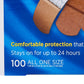 Band-Aid® Flexible Fabric Tan Adhesive Strip, 1 x 3 Inch 100444400