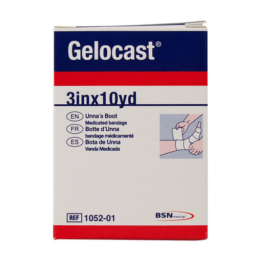 Gelocast® Unna Boot with Calamine, 3 Inch x 10 Yard 01052