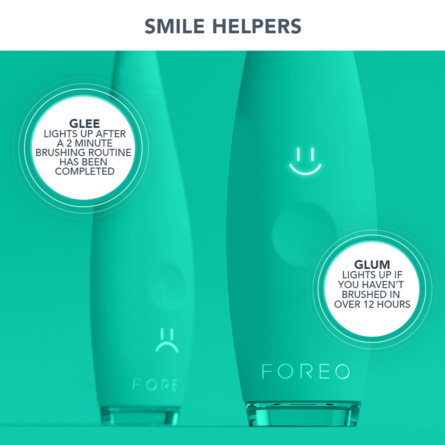 ISSA™ baby Soft Silicone Sonic Toothbrush, Kiwi Green Panda F9892