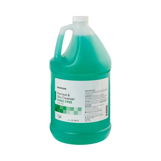 Rinse-Free Perineal Wash McKesson Liquid 1 gal. Jug Herbal Scent - 53-28131
