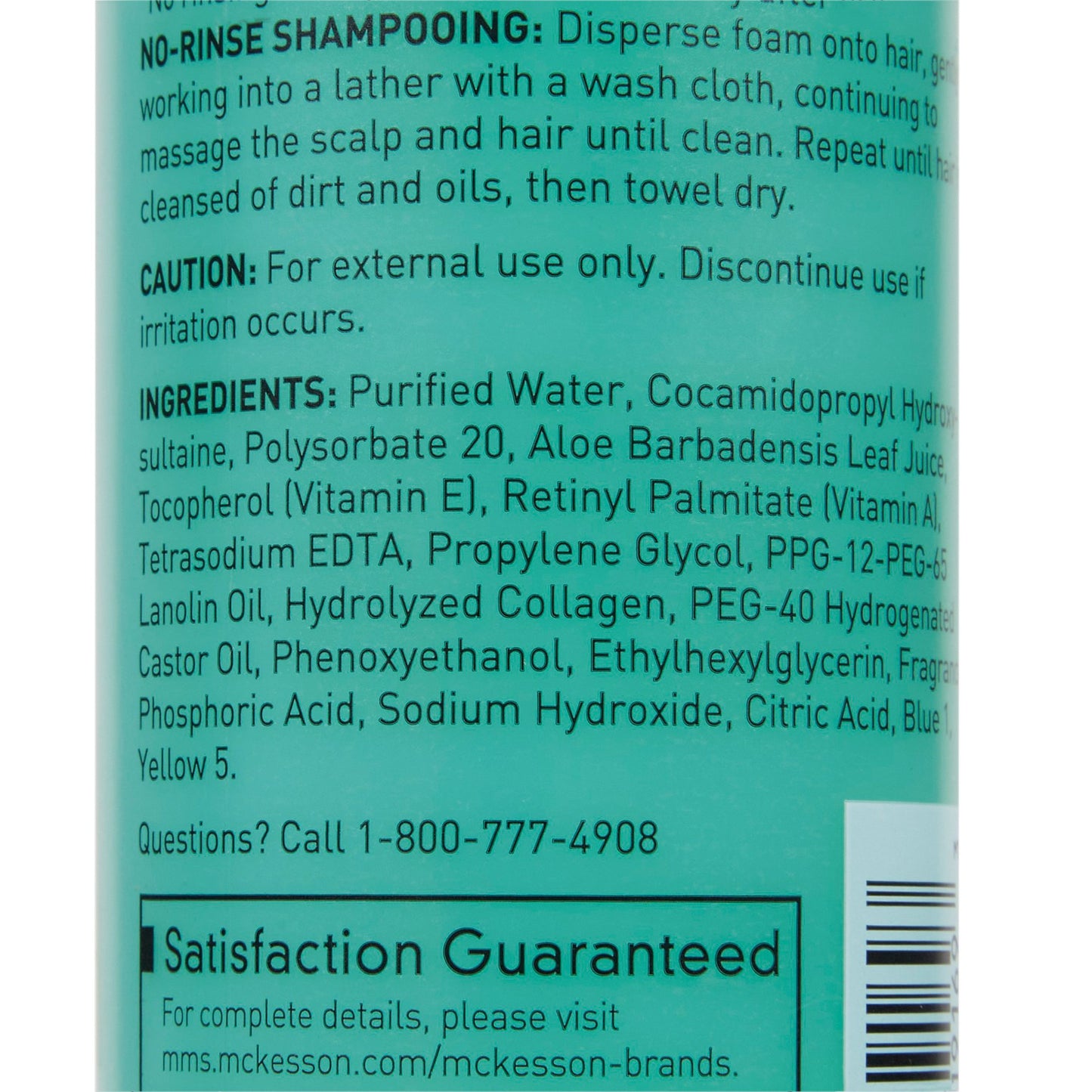 McKesson Rinse-Free Body Wash, Cucumber Melon Scent, 9 oz Pump Bottle 53-22952-9
