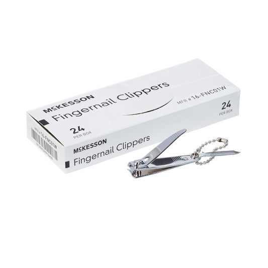 Fingernail Clippers McKesson Thumb Squeeze Lever - 16-FNC01J