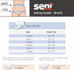 Seni® Super Heavy Absorbency Incontinence Brief, Extra Large S-XL25-BS1