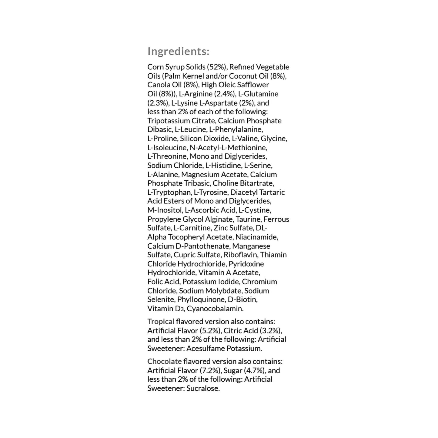 Neocate® Junior Amino Acid–Based Powdered Formula, Chocolate, 14.1-ounce can 133283