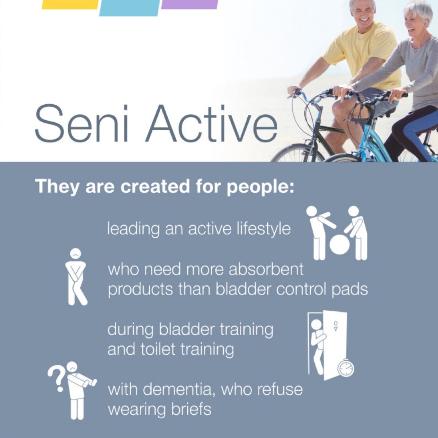 Seni® Active Super Plus Overnight Heavy Absorbent Underwear, Extra Large S-XL07-AP1