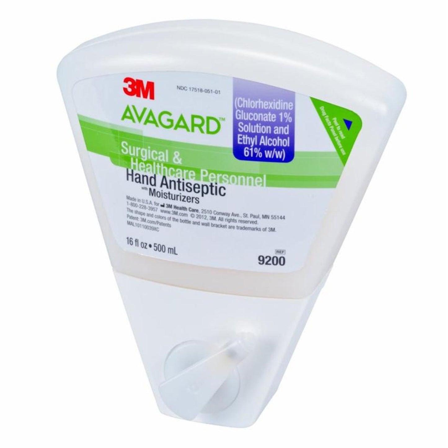 3M™ Avagard Surgical Scrub Dispenser Refill Bottle 9200