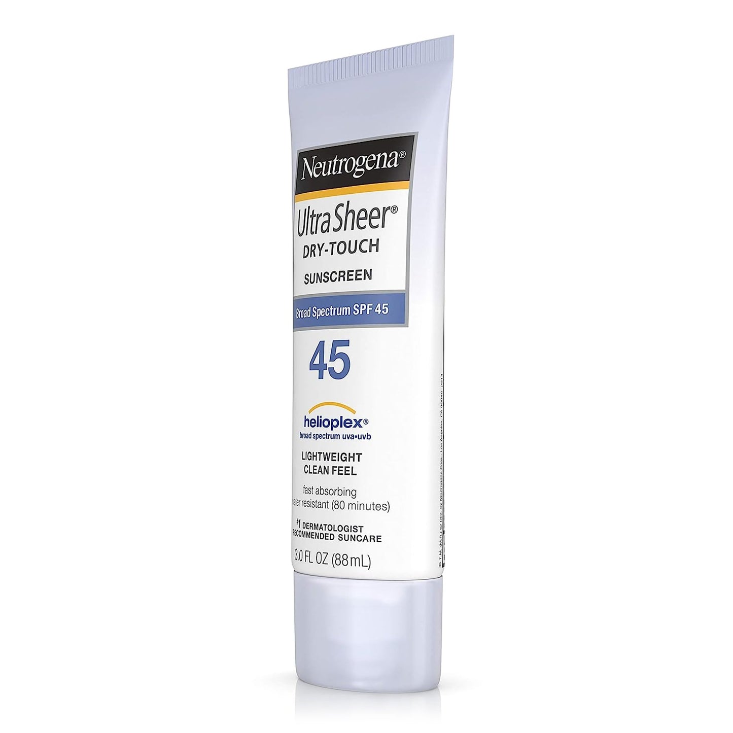 Sunscreen Neutrogena®Ultra Sheer® Dry Touch SPF 45 Lotion 3 oz. Tube 08680068795