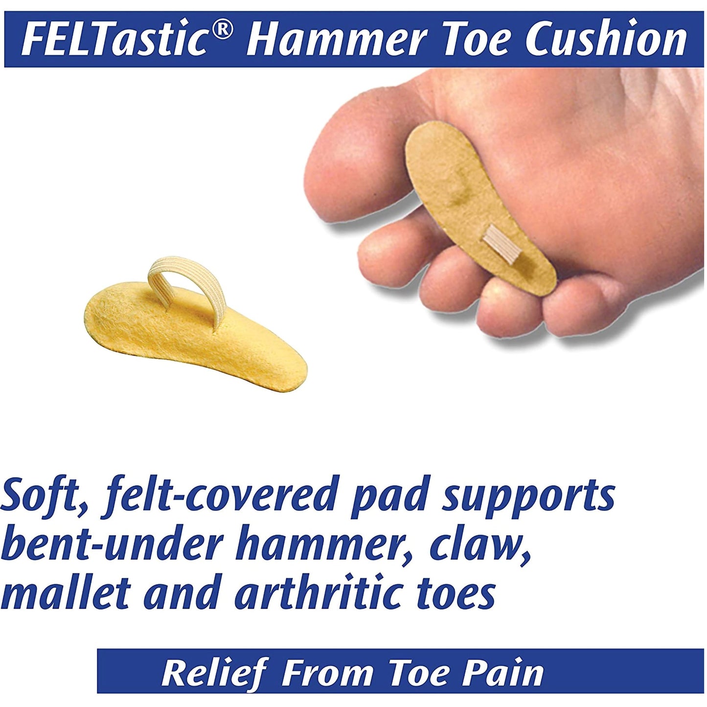 Pedifix® Right Hammer Toe Crest, Large 8154B-LR