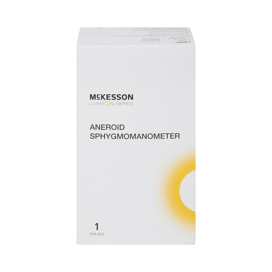 Aneroid Sphygmomanometer Unit McKesson Deluxe Large Adult Cuff Nylon Cuff 34 - 50 cm Pocket Aneroid - 720-12XORMM
