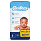 Attends Comfees Premium Diapers, Unisex, Tab Closure, Size 1 CMF-1