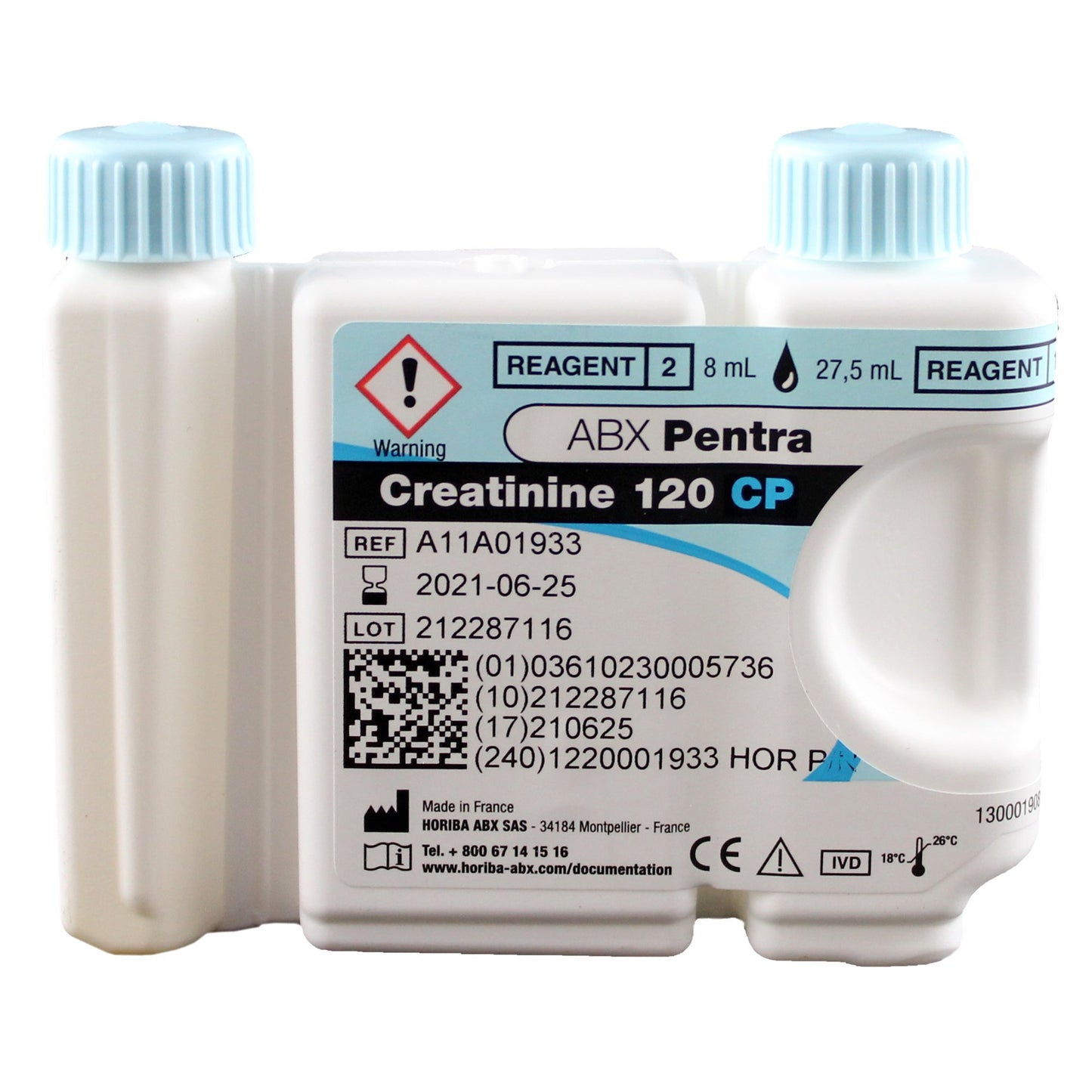 ABX Pentra Reagent, Creatinine test 1220001933