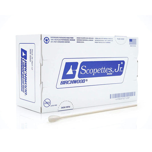 Scopettes® Jr. OB/GYN Swabstick, 8 Inch Length 34-7021-12