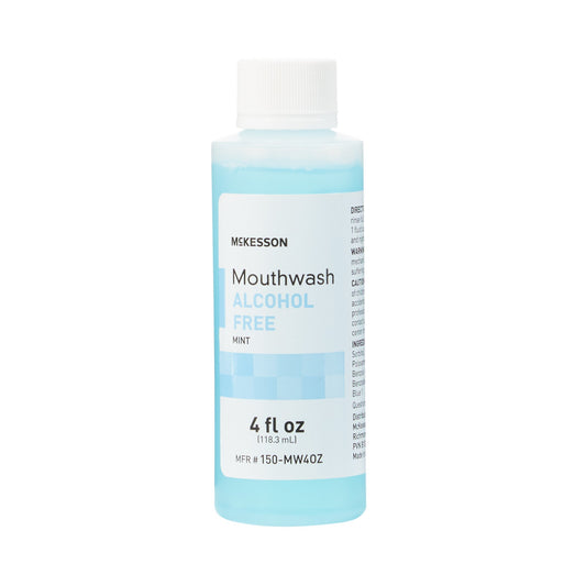 McKesson Brand McKesson Mouthwash, 4 oz Bottle 150-MW4OZ, 1 Each