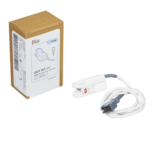 SpO2 Sensor Lncs® Finger Adult Reusable 3 Foot Cord - 1863