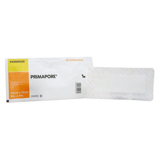 Primapore Adhesive Dressing, 10 x 20 Centimeter 66000319