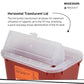 McKesson Prevent® Multi-purpose Sharps Container, 1 Gallon, 5 x 10 x 7 Inch 101-8703