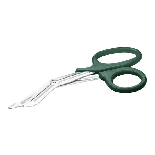 Trauma Shears McKesson Medicut™ Green 7-1/4 Inch Length Medical Grade Stainless Steel NonSterile Finger Ring Handle Blunt Tip / Blunt Tip - 320DGMM