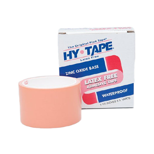 Waterproof Medical Tape Hy-Tape® Pink 2 Inch X 5 Yard Zinc Oxide Adhesive Zinc Oxide NonSterile - 120BLF